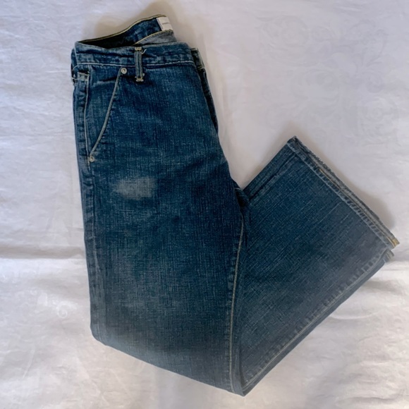 PAPER DENIM & CLOTH FLARE BOOT CUT JEANS SIZE 28 8  MADE IN USA - Picture 2 of 11